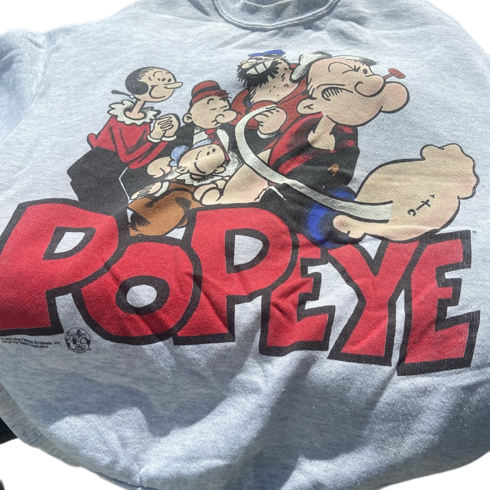 1993 Vintage Popeye Olive Oyl And Friends Sweatshirt